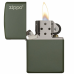 ISQUEIRO ZIPPO GREEN MATTE LOGO